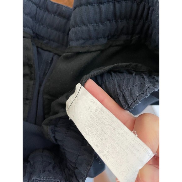 Zara Men's Navy Blue Drawstring Casual Tailored Pockets Shorts Size M - Picture 5 of 8